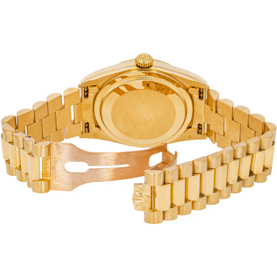 Rolex 18238 Day-Date 36 mm Champagne Stick Dial President Bracelet 1993 - Image 8