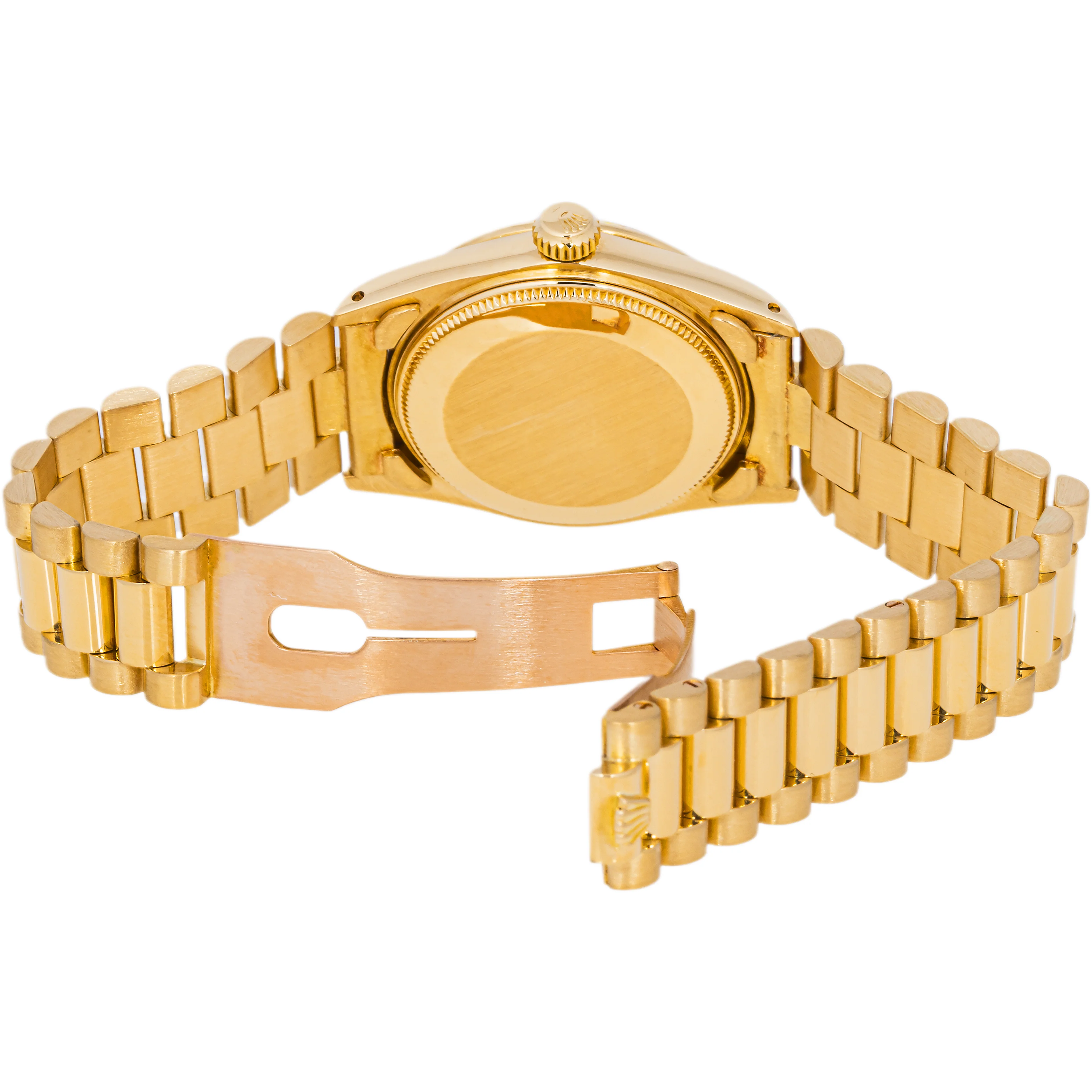 Rolex Datejust 31mm 6827 Champagne Diamond Dial President Bracelet with Box 1981 - Image 5