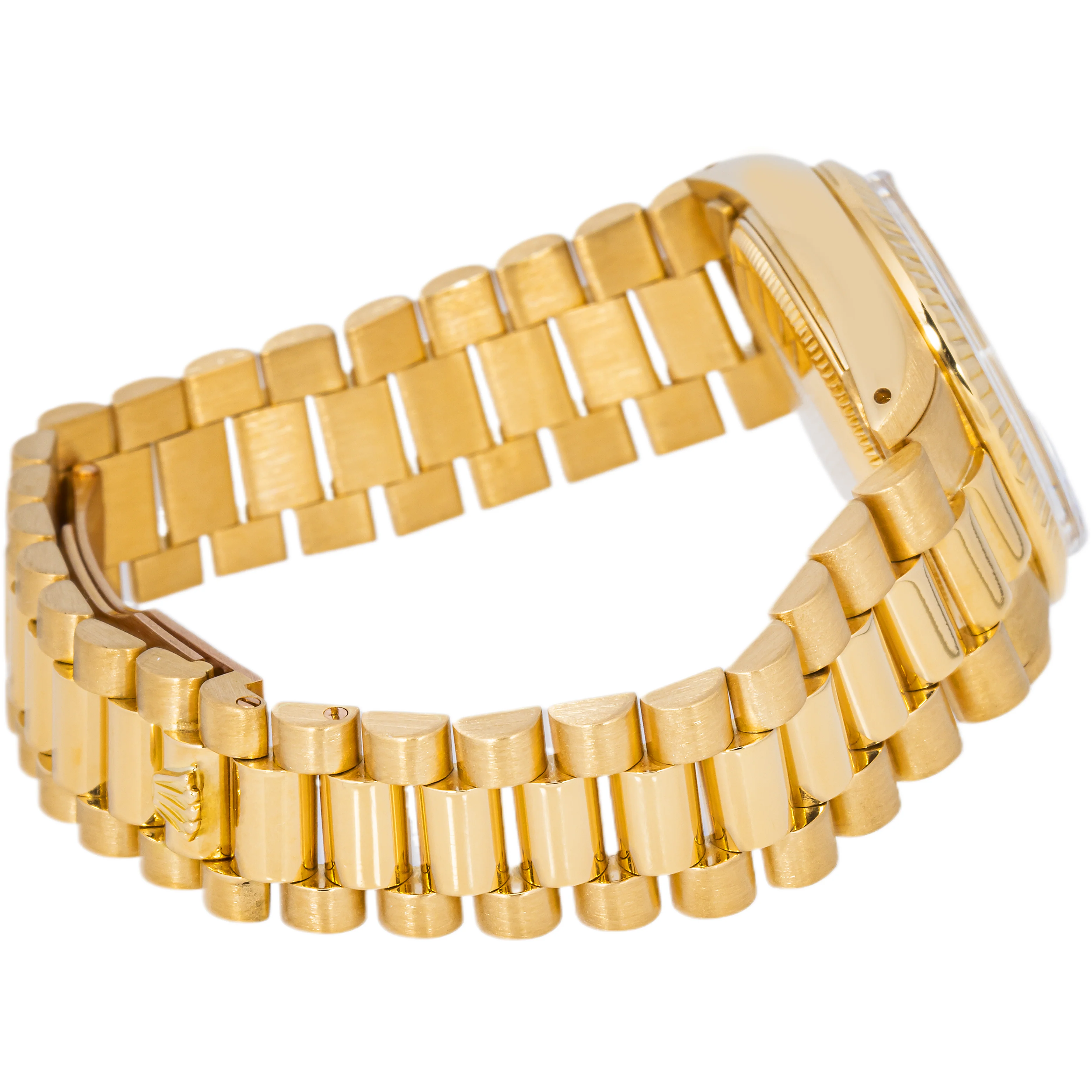 Rolex Datejust 31mm 6827 Champagne Diamond Dial President Bracelet with Box 1981 - Image 6