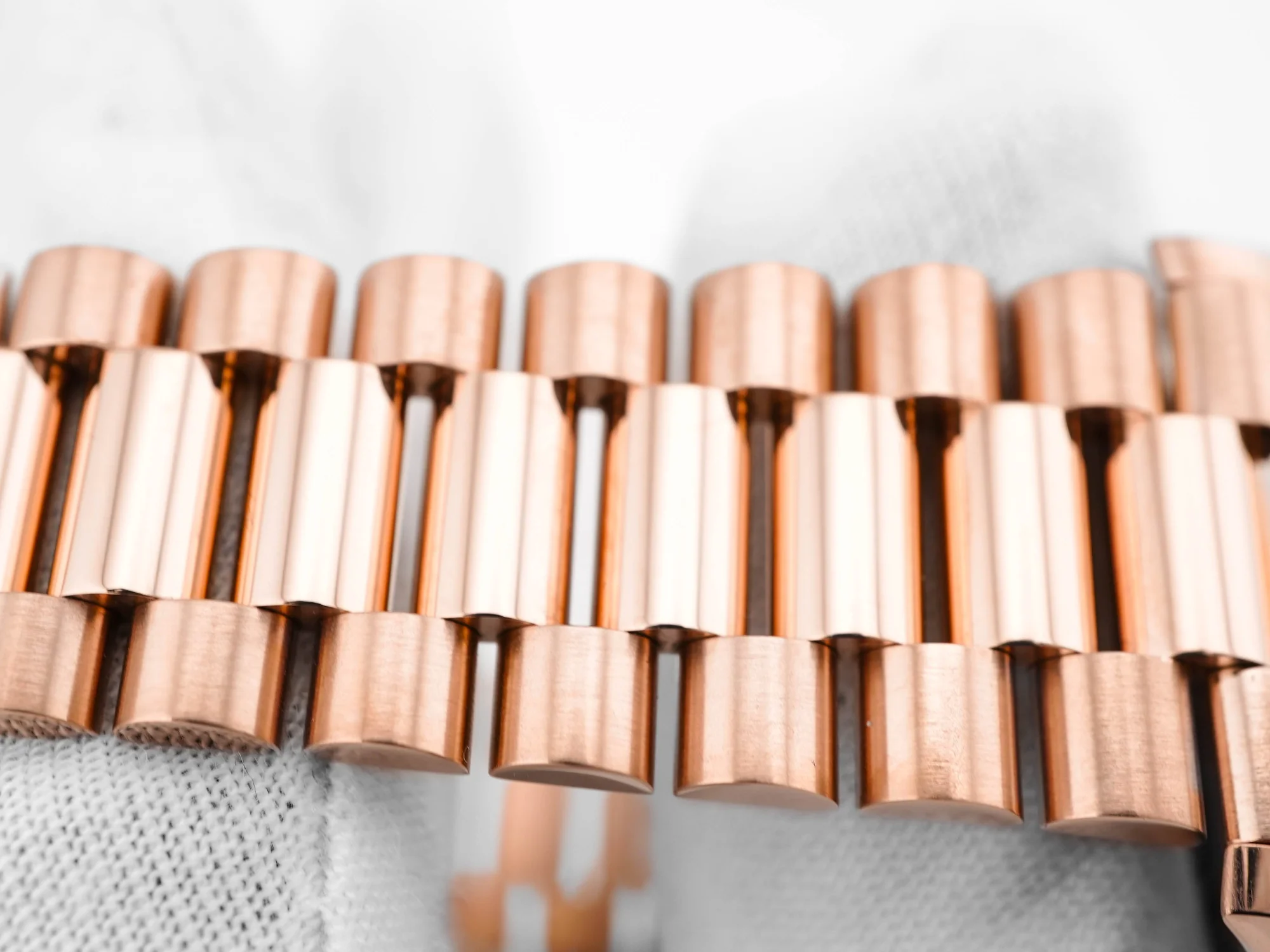 Rolex 228345RBR Day-Date 40 mm 18K Rose Gold Sundust Dial President Bracelet Box and Papers 2019 - Image 7