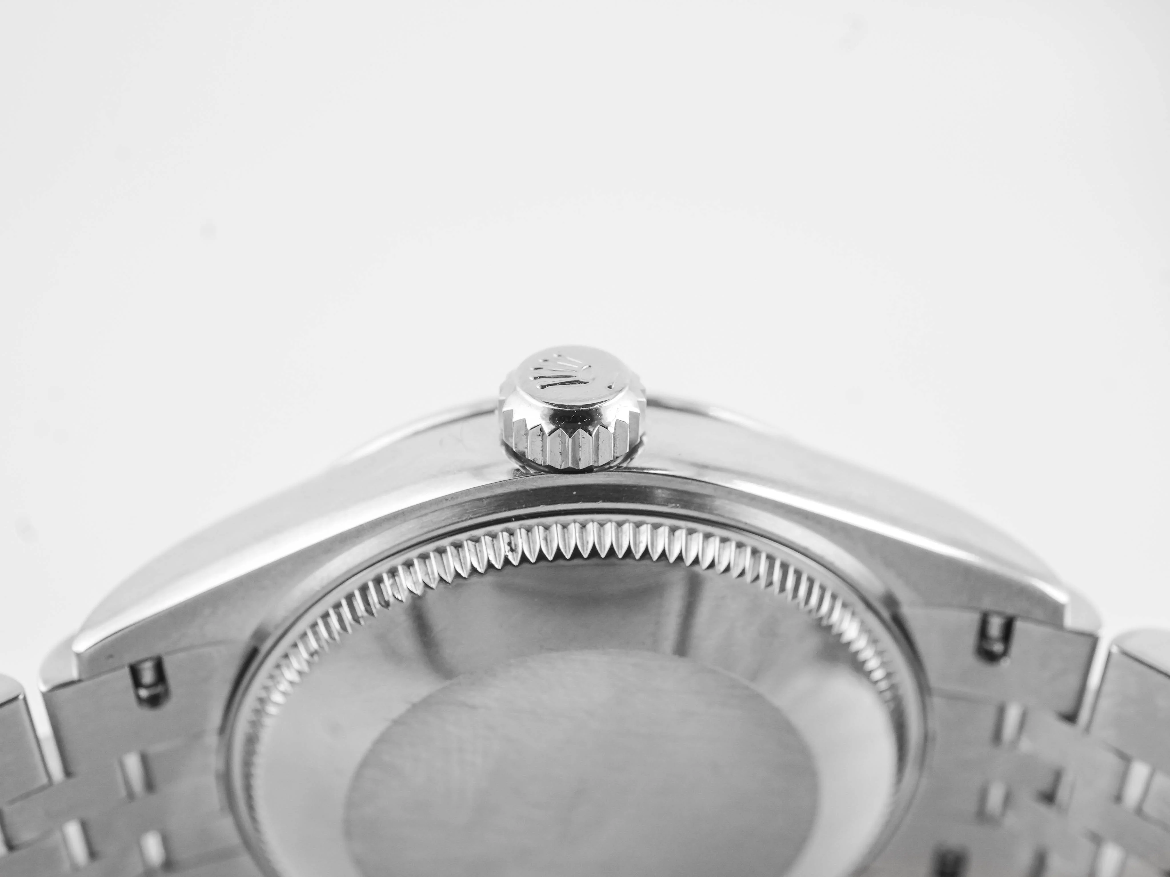 Rolex 278274 Datejust 31 mm Fluted Bezel Dark Grey Roman Dial Jubilee Bracelet Box and Papers 2020 - Image 8