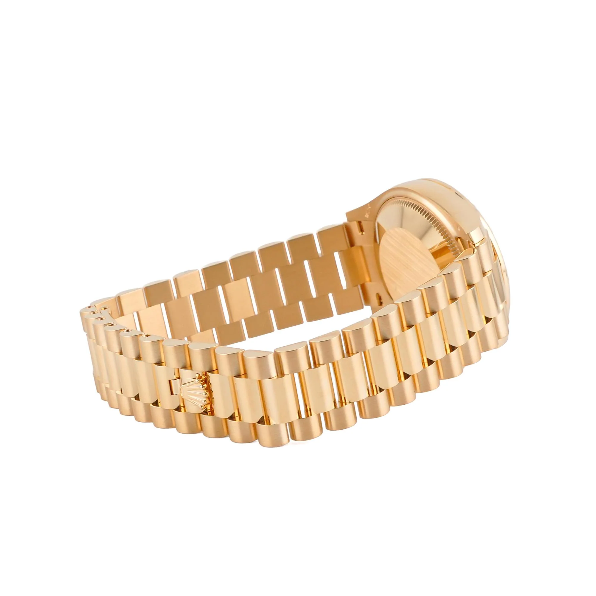 Rolex 278278 Datejust 31 mm 18K Yellow Gold Fluted Bezel Champagne Diamond Dial President Bracelet Box and Papers 2026 - Image 6