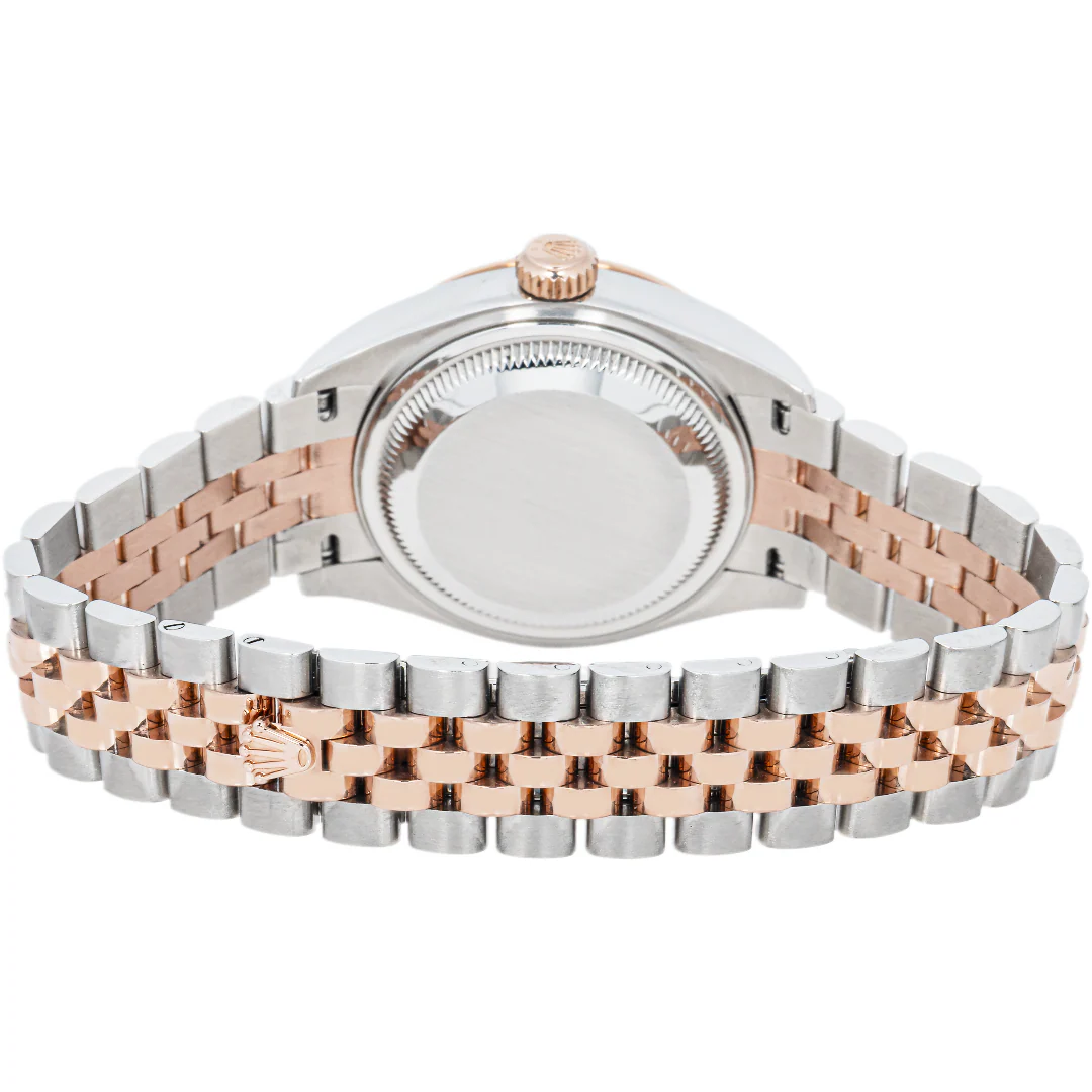 Rolex 279171 Lady-Datejust 28 mm Sundust Roman Dial Jubilee Bracelet Box and Papers 2020 - Image 4