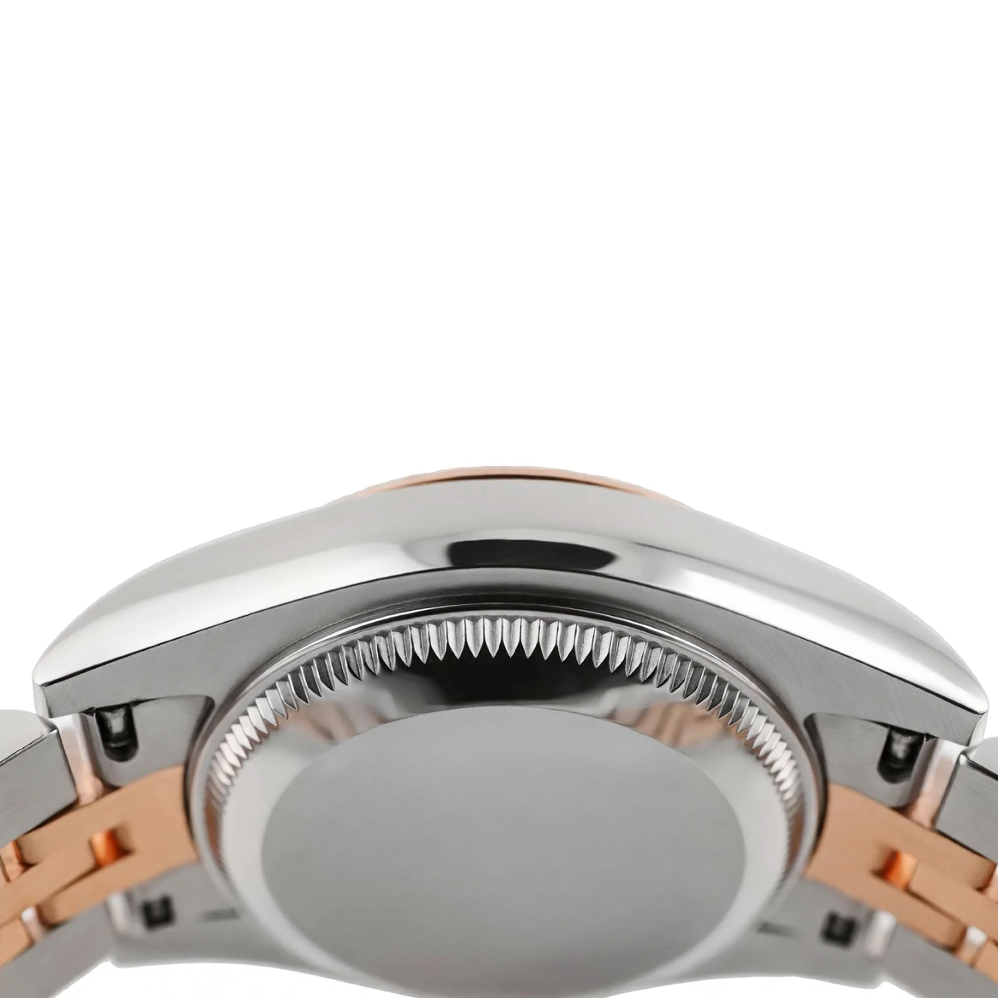 Rolex 279381RBR Lady-Datejust 18K Rose Gold 28 mm Aubergine Diamond Dial Jubilee Bracelet Box and Papers 2025 - Image 8
