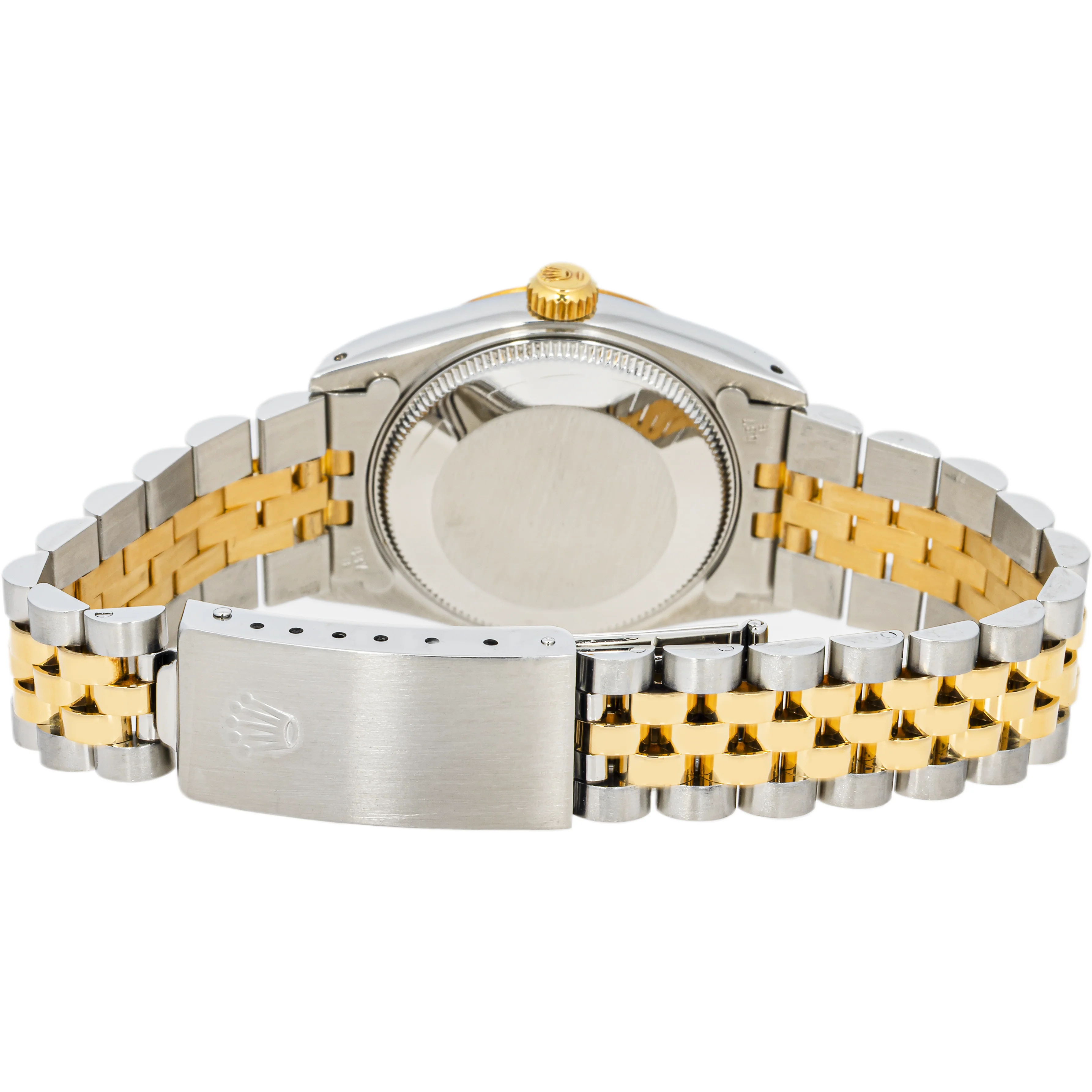 Rolex 68273 Datejust 31 mm Fluted Bezel White Roman Dial Jubilee Bracelet Box and Papers 1993 - Image 4