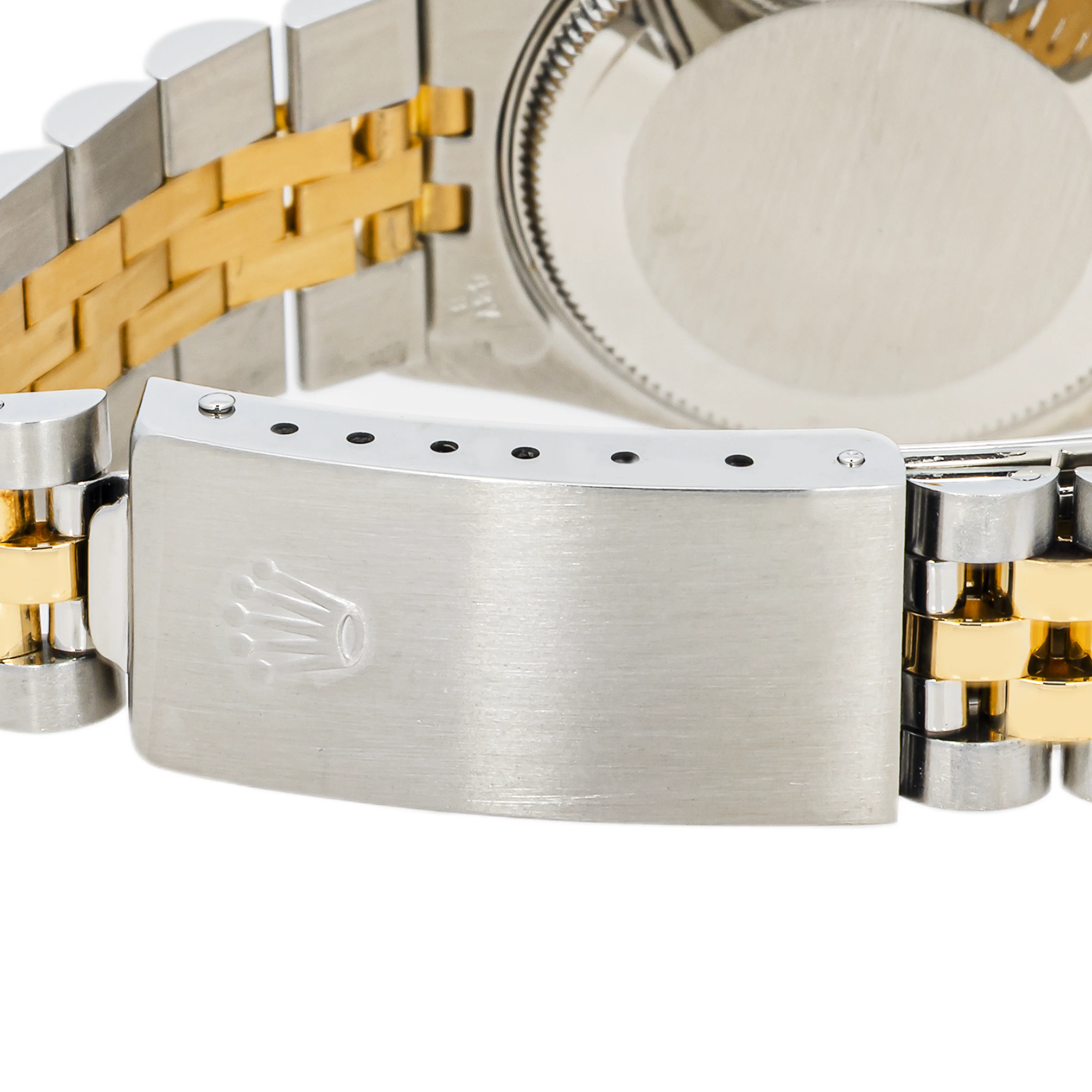 Rolex 68273 Datejust 31 mm Fluted Bezel White Roman Dial Jubilee Bracelet Box and Papers 1993 - Image 5