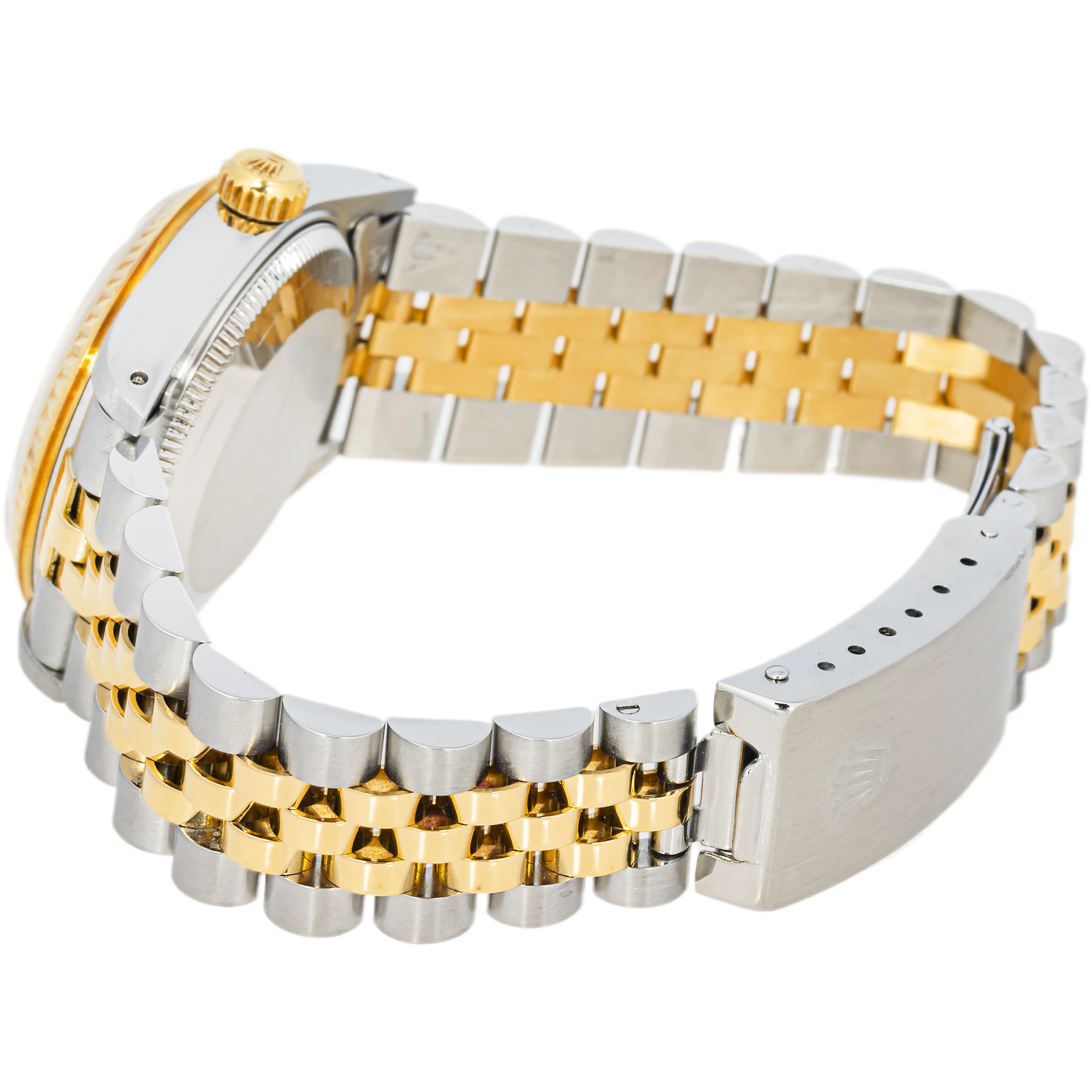 Rolex 68273 Datejust 31 mm Fluted Bezel White Roman Dial Jubilee Bracelet Box and Papers 1993 - Image 7