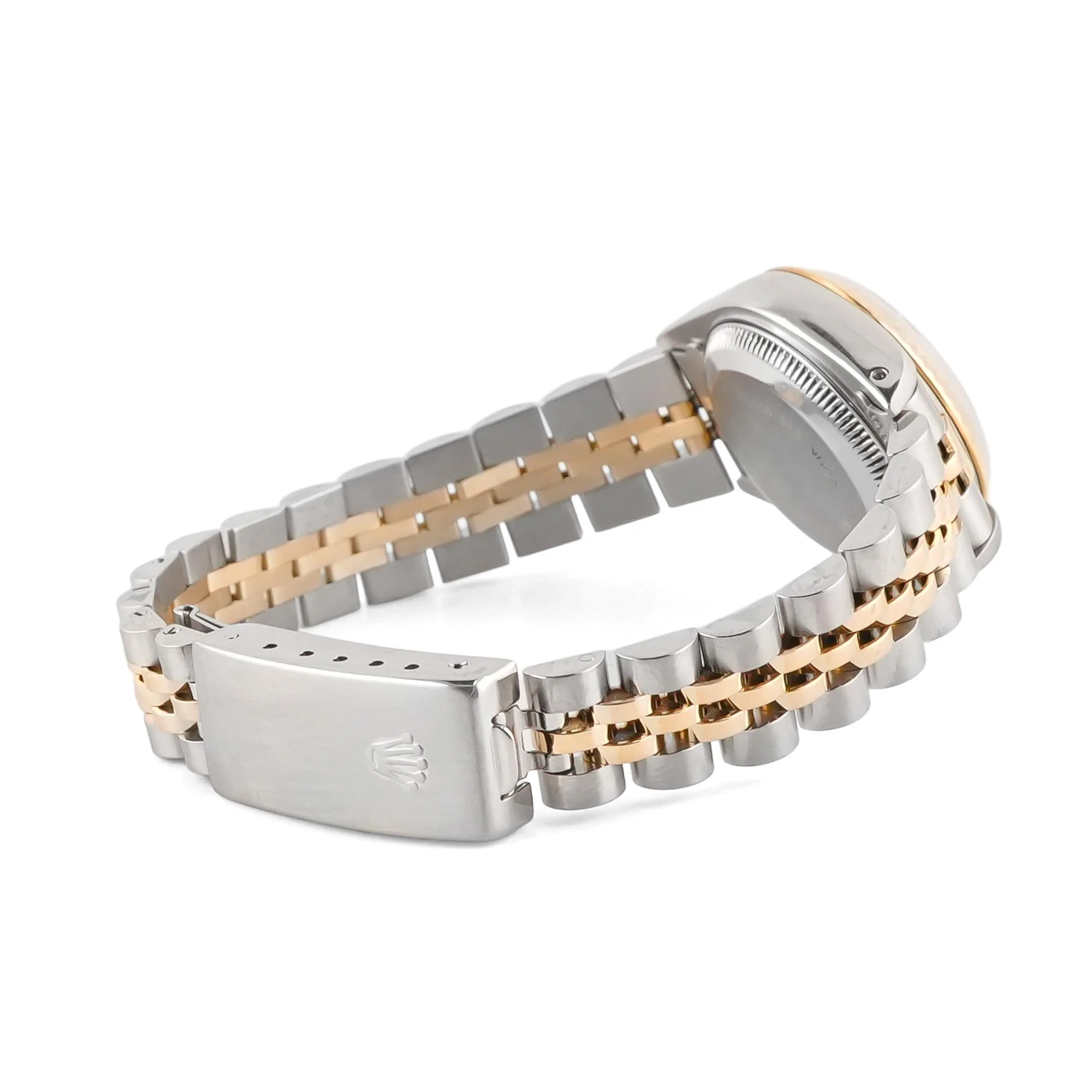 Rolex 69173 Lady-Datejust 26 mm Champagne Diamond Dial Jubilee Bracelet Box and Papers 1990 - Image 6
