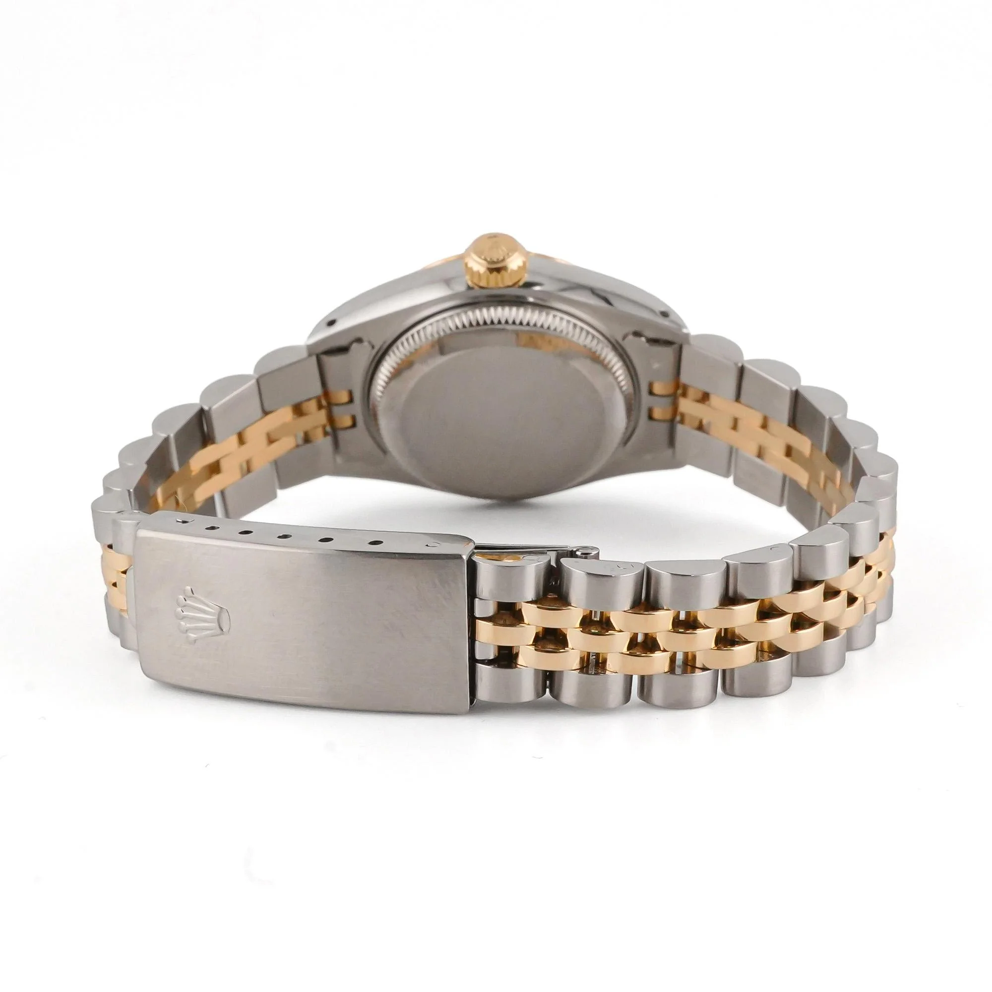 Rolex 69173 Lady-Datejust 26 mm Champagne Index Dial Jubilee Bracelet Box and Papers 1997 - Image 3