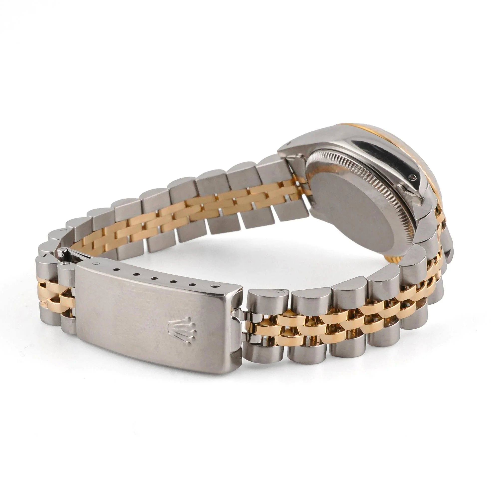 Rolex 69173 Lady-Datejust 26 mm Champagne Index Dial Jubilee Bracelet Box and Papers 1997 - Image 6