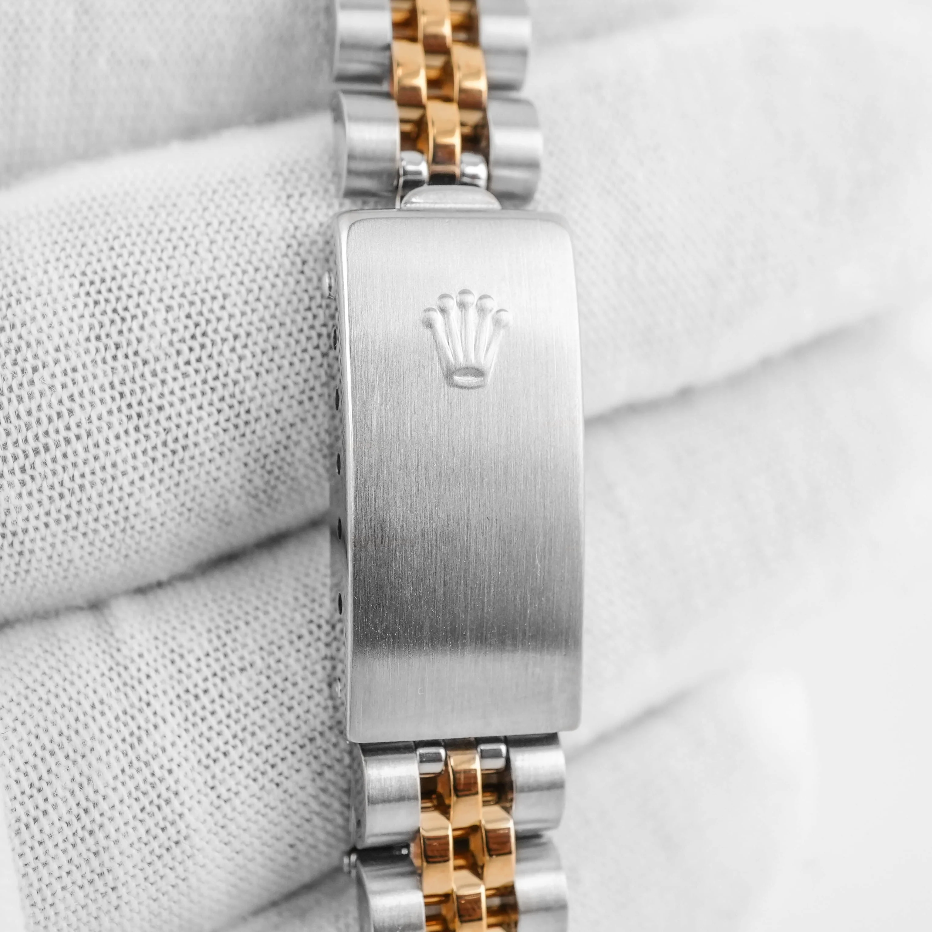 Rolex 69173 Lady-Datejust 26 mm Champagne Index Dial Jubilee Bracelet Complete Set 1994 - Image 5