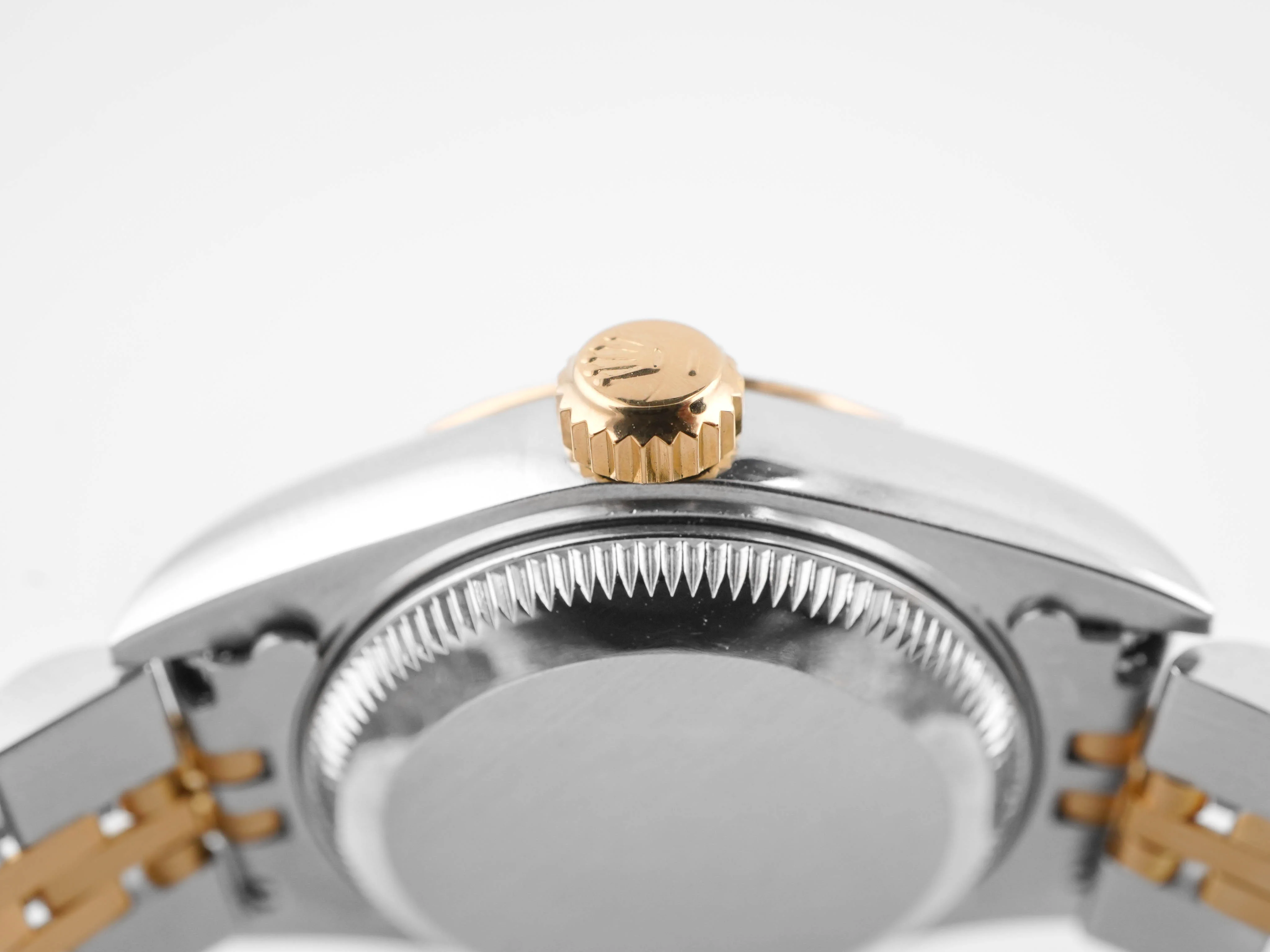 Rolex 69173 Lady-Datejust 26 mm Champagne Index Dial Jubilee Bracelet Complete Set 1994 - Image 8