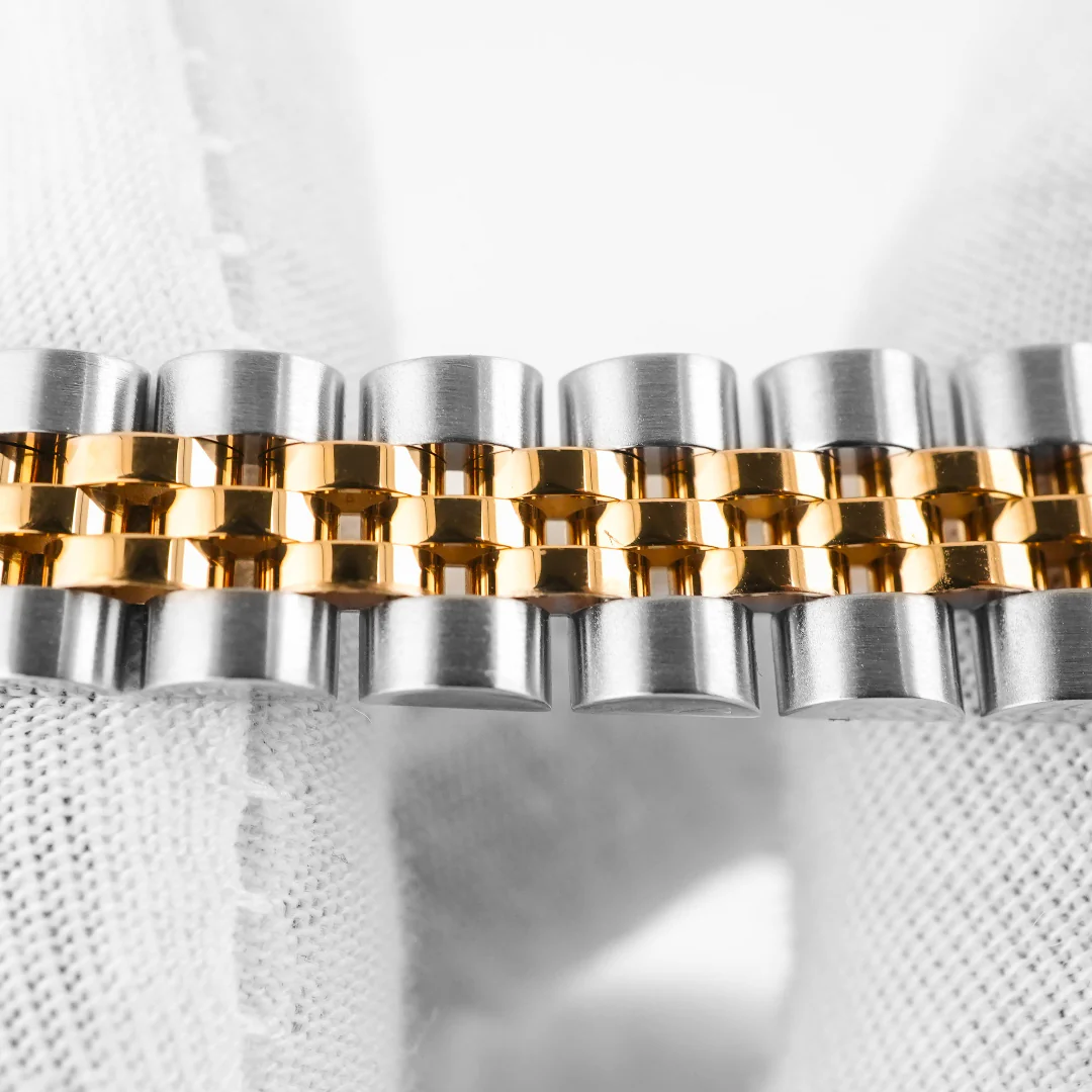 Rolex 69173 Lady-Datejust 26 mm Silver Jubilee Diamond Dial Jubilee Bracelet Box and Papers 1998 - Image 7