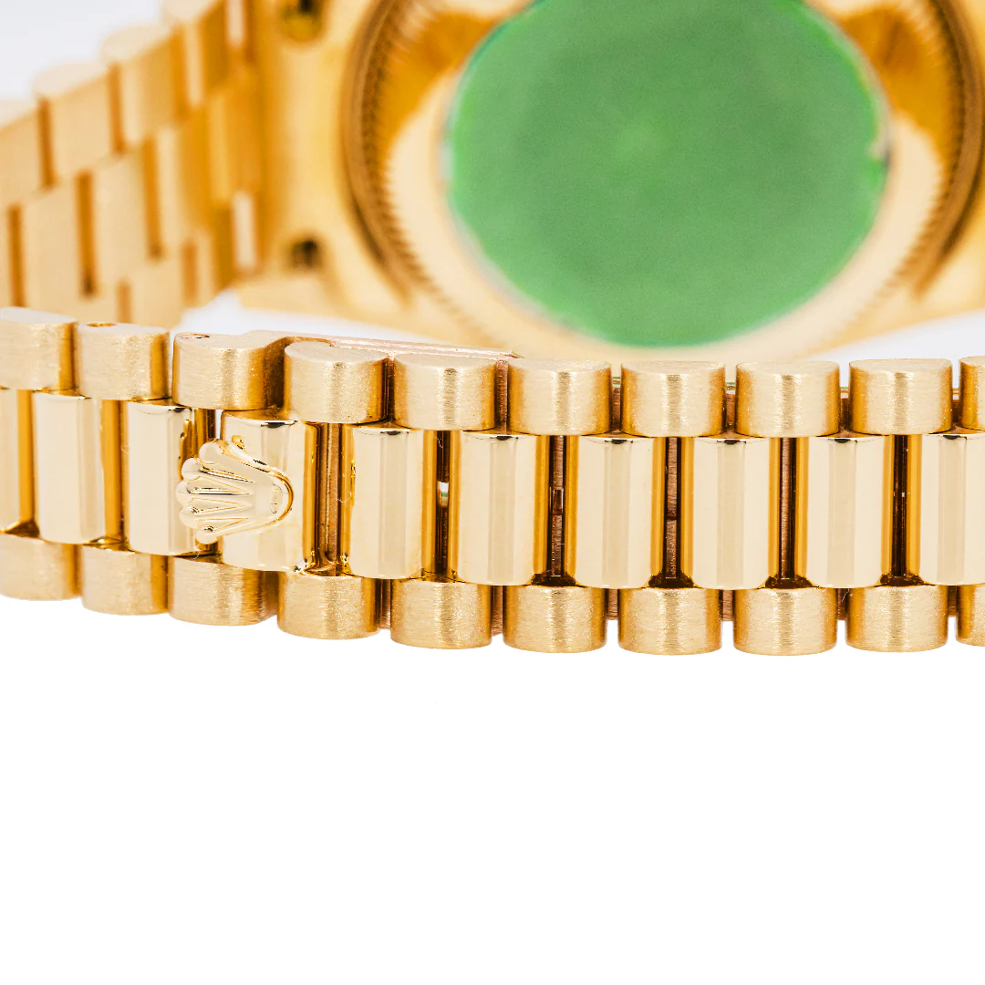 Rolex 69178 Lady-Datejust 26 mm Champagne Stick Dial President Bracelet with Box 1989 - Image 5