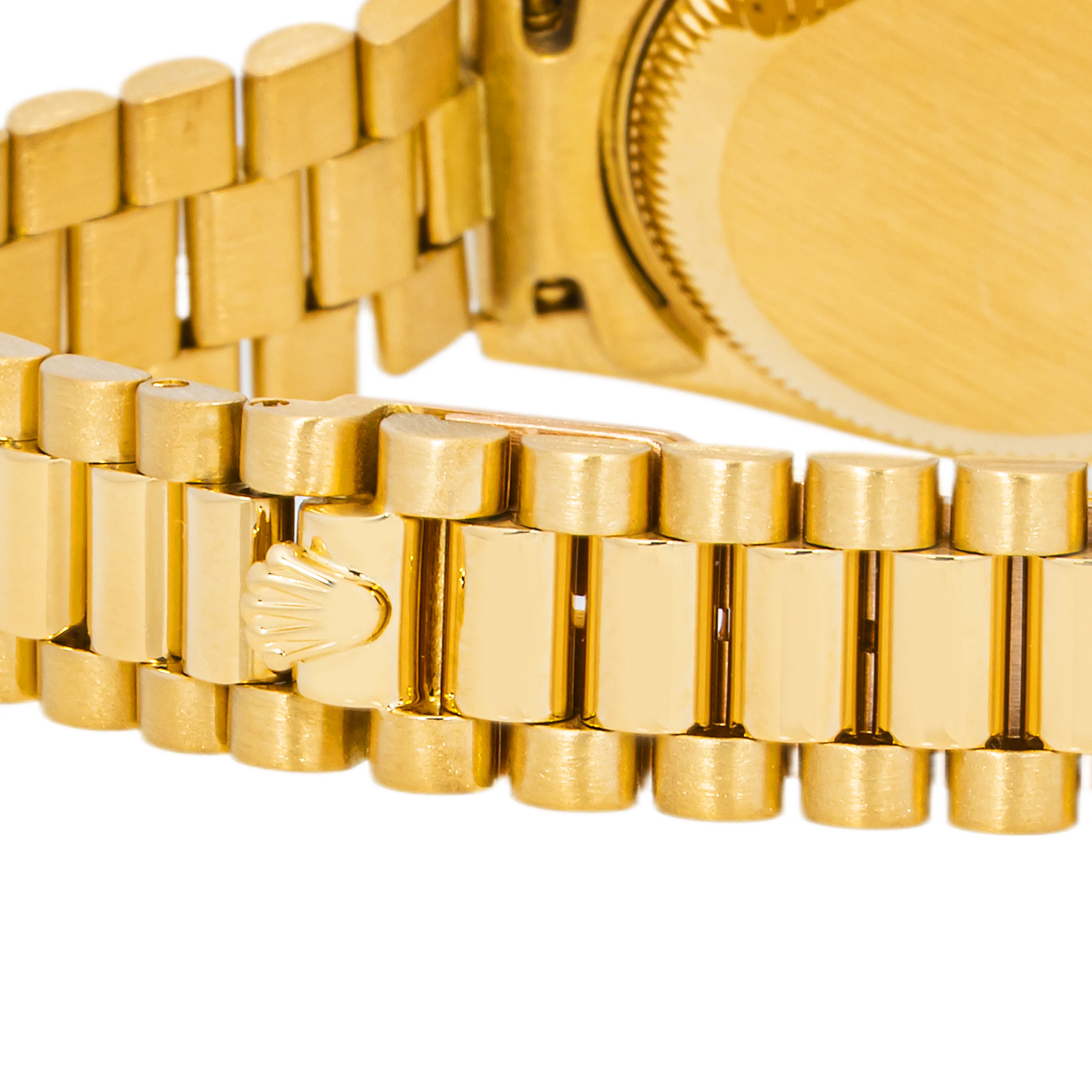 Rolex 69178 Lady-Datejust 26 mm Champagne Diamond Dial President Bracelet Box 1988 - Image 5
