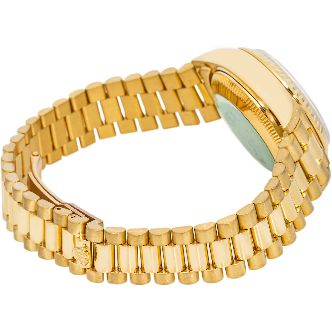 Rolex 69178 Lady-Datejust 26 mm Champagne Diamond Dial President Bracelet 1994 - Image 5