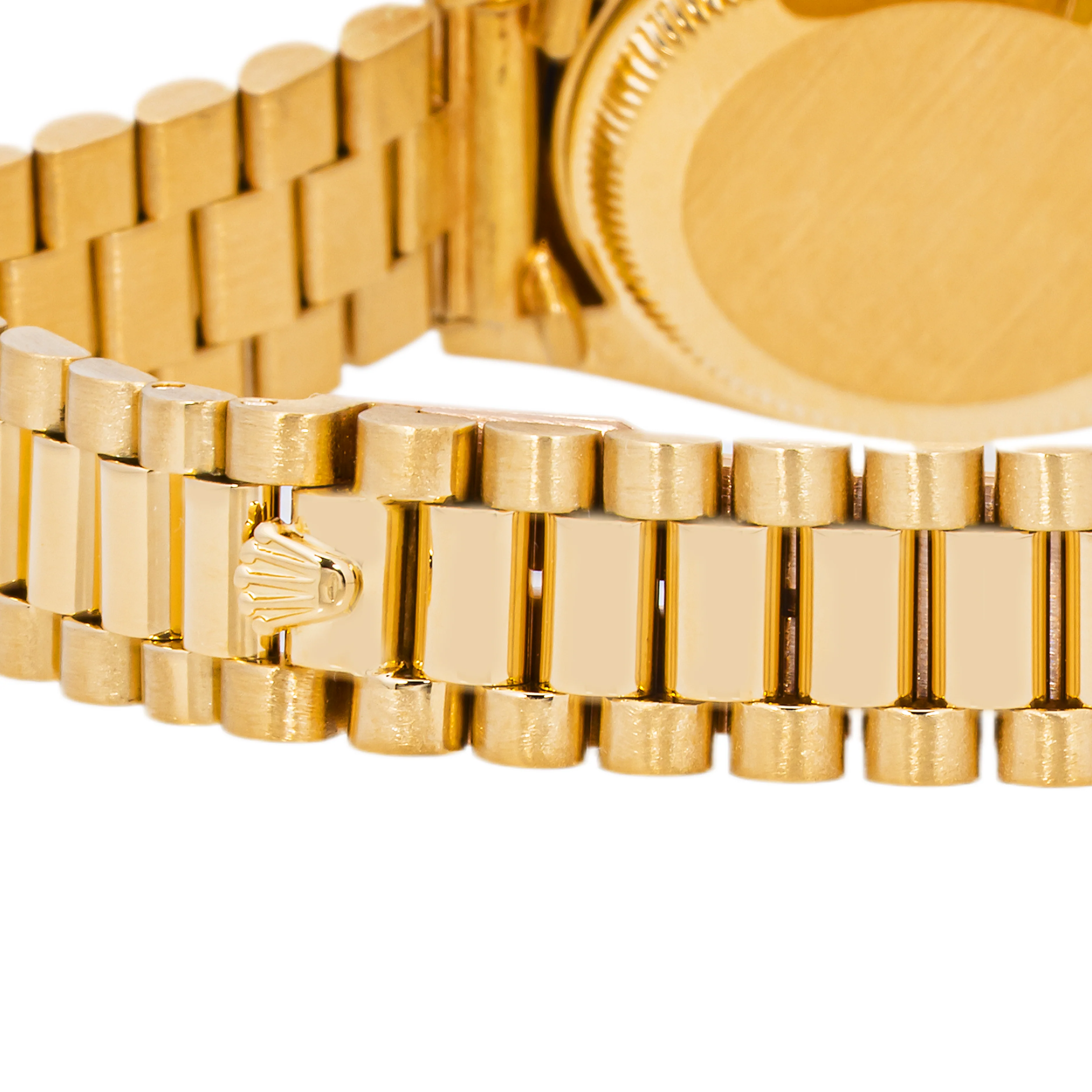 Rolex 6917 Lady-Datejust 26 mm Champagne Stick Dial President Bracelet Box and Papers 1982 - Image 4