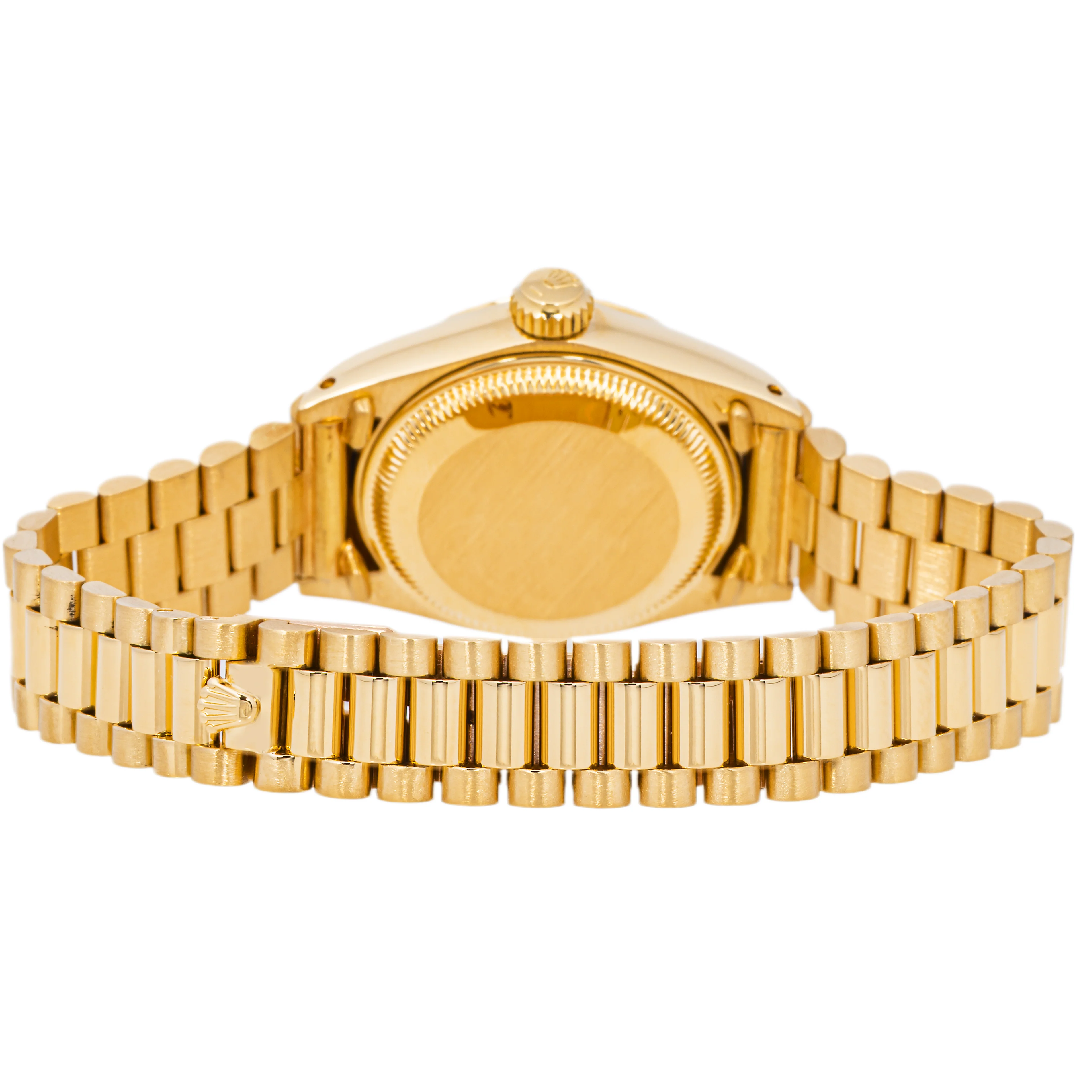 Rolex 6917 Lady-Datejust 26 mm Champagne Stick Dial President Bracelet Box and Papers 1982 - Image 5