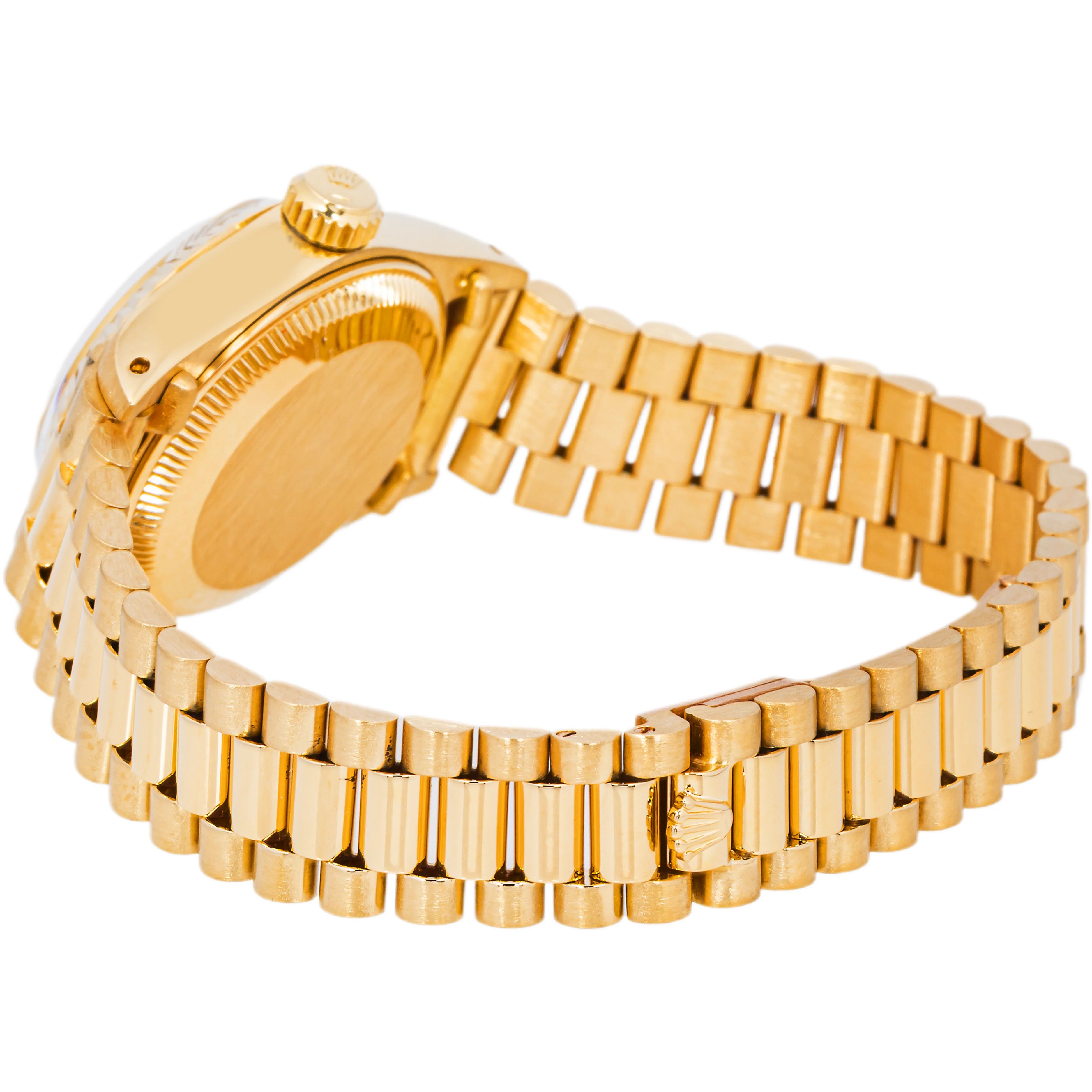Rolex 6917 Lady-Datejust 26 mm Champagne Stick Dial President Bracelet Box and Papers 1982 - Image 7