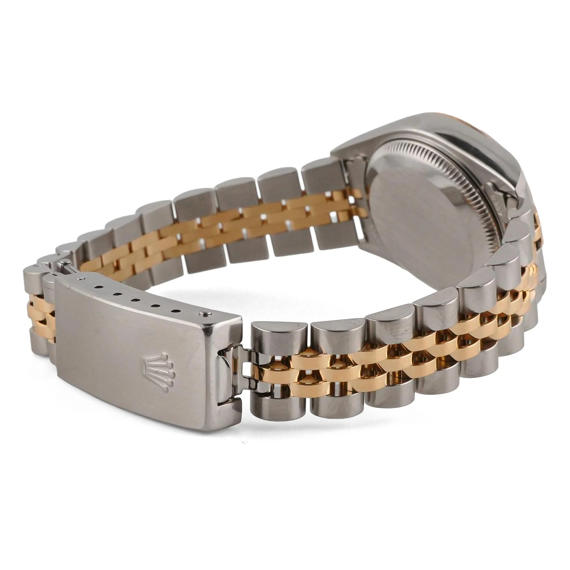 Rolex 79173 Lady-Datejust 26 mm Fluted Bezel Champagne Index Dial Jubilee Bracelet Box 2000 - Image 6